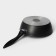 Hope pan, d = 24 cm, h = 7.4 cm, plastic handle, anti -stick coating, black color