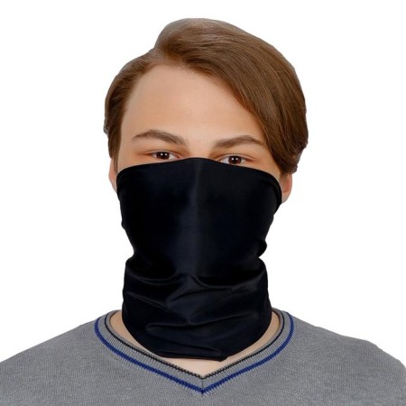 Pipe bandana, Lycosa Silk, Black