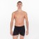 Male panties free with button, black color/rhombuses, size 48