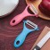 Vegetable cleaning ceramic share "Solnechny", 13 cm, color mix