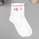 Socks with print in the bank "on the chill" (inside the socks are women)