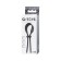 Lasso for penis A-Toys byfa Keb, silicone, black, 14 cm