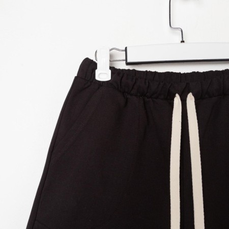 Men's shorts Minaku: Casual Collection Man Black Black Color, Rr. 48-5