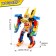 Set of robots "Superbot", transforms, collects from three robots