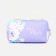 Lightning cosmetic bag, lilac color