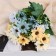 Bouquet "Chamomile Decorative Color" 5x25 cm, mix