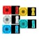 Masturbator Galaku Cup Ocean, with vibration, 20 modes, ZU USB, blue