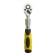 Telescopic ratchet Berger BG2183, 1/4 ", 72 Zubts, 150-200 mm