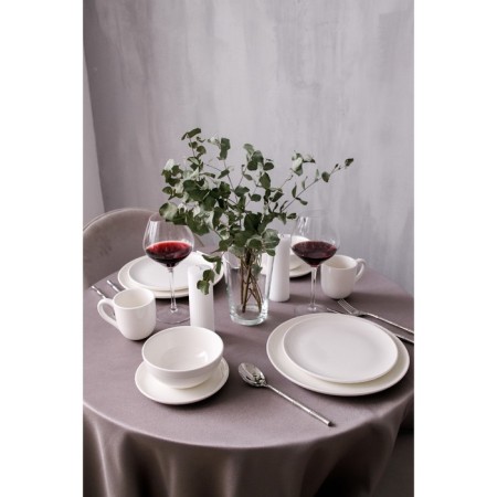 A set of porcelain mugs Magistro Mien, 6 items: 270 ml, white color-7