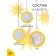 Gypsum toy "Snowflake No. 3"