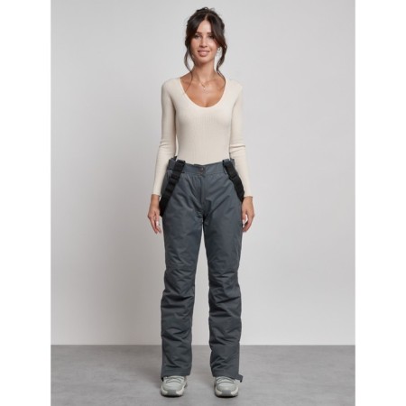 Semi -combinezone Ski Drapeted Women's, size 44, color gray color-12
