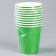 A single -single glass, monophonic, lightning color, 205 ml