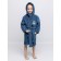 Baby robe, height 128 cm, indigo color