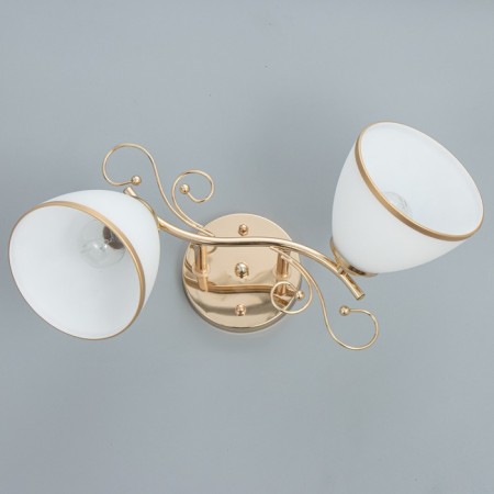 Chandelier 2025/2 E27 60W gold 46x28x26 cm Bayerlux-4