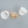 Chandelier 2025/2 E27 60W gold 46x28x26 cm Bayerlux