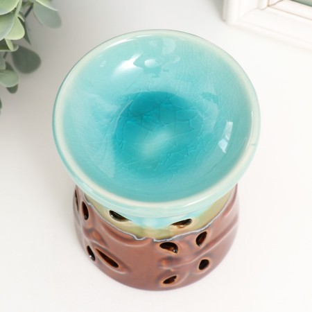 Aroma lamp ceramics "Steca. Gradient" MIX 10x10x12 cm-3