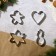 Set of confectionery "Cozy stories", Forms for cookies 4 pcs, shoulder blade 1 pcs