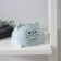 Soap dish with a cat "Kotka", plastic, 11.5 × 11 × 8 cm, color mix