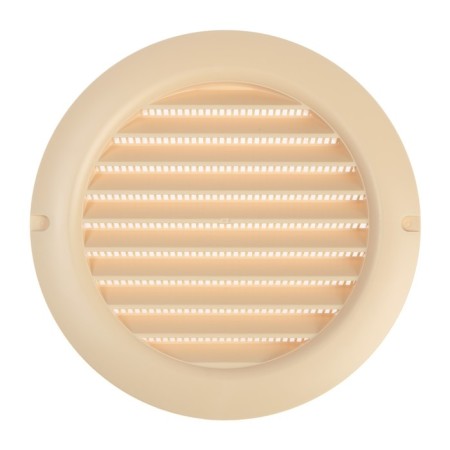 Ventilation grate zein, d = 150 mm, round, with a grid, a flange, an indescribable, elephant. bone-3