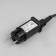 Girlyanda "Clip Light" 3 threads of 20 m, IP44, UMS, dark thread, 399 LED, glow warm white, 8 modes, 24 V