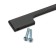 Sappio RSC059 bracket handle, m/o 128 mm, black color
