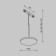 Technical TR123-2-15W3K-B, LED, 15 W, 193x185x1100 mm, 708 lm, 3000k, 2835, black, black