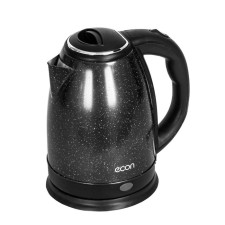 Electric kettle ECON ECO-1891ke, 1500 W, stainless steel, 1.8 l, black