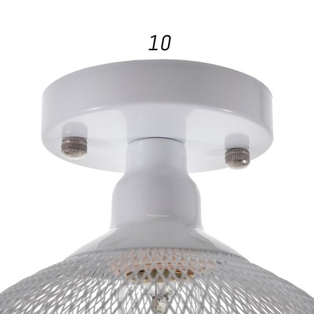 Lamp "Shar" 1x40W E27 White 22x22x22 cm BayerLux-3