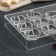 Form for chocolate and sweets “Designer”, 14 cells, 20 × 12 × 2.5 cm, cell 2.8 × 2.8 × 0.8 cm