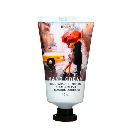 Hand cream with avocado oil restoring MILV cherries, 40 ml