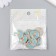 Decor for creativity Plastic "Bound of balloons-hearts" Blue, gold 0.3x2x2 cm