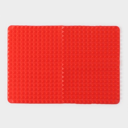 Rug - Anti -fat for baking of the share "Spikes", silicone, 39 × 27.5 cm, color mix-2