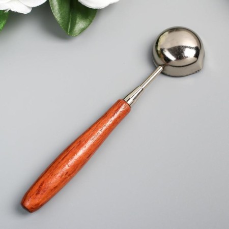 Spoon for melting waxy metal, tree 11 g 12x2.8 cm-2