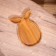 Dish "ears" tick wood 19x2x28 cm