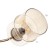 Fox chandelier 3he27 40W gold 50x50x12 cm