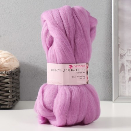 Fasting wool 100% thin wool 50g (389-sv.
