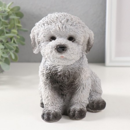 Figure "Puel Poodle" 14.5 x 10 x 14 cm.-1