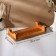 Claus for eggs on legs, 10 cells, a thermal monklaka for 7 eggs, birch, 25 × 12 × 5 cm