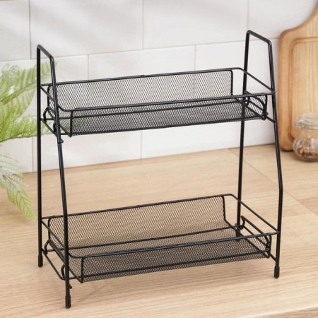 Throughout the 2x-tier shade, 31 × 17 × 32.5 cm, black color-6