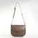 Women's bag on the Textura valve, medium size, color gray