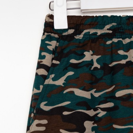 Male shorts, sea wave camouflage, size 48-4