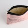 Cosmetic bag simple charm, 20*3*12, lightning department, pink