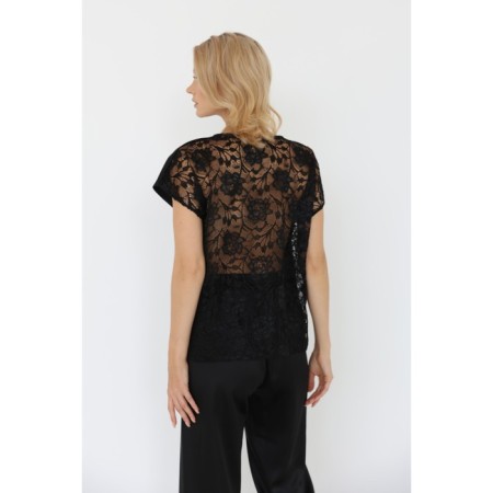 Top female with a lace back, size 48-1