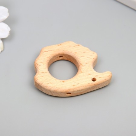 Bead for creativity tree "Hedgehog" 4.5x3.5 cm-1