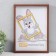 Photo frame plastic 21x30 cm 3 series, brown