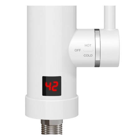 Thermex Hotty 3000 water heater, flowing, 3 kW, 1.7 l/min, above the sink, white-4