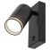 Lamp WL19 BK GU10 MR16 IP20 Black 5.5x5x10 cm