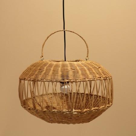 Ceiling light from Rotan "Pearl" 1x120W, E27, 40x40x25 cm-2