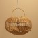 Ceiling light from Rotan "Pearl" 1x120W, E27, 40x40x25 cm