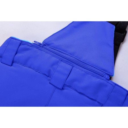 Ski pants for girls, height 128 cm, blue color-8